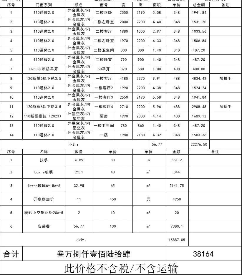 玻璃门窗的价格也不便宜啊?