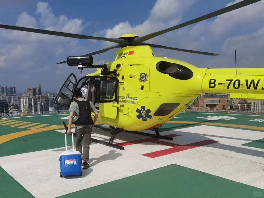 30分钟！广州至深圳航空医疗器官转运