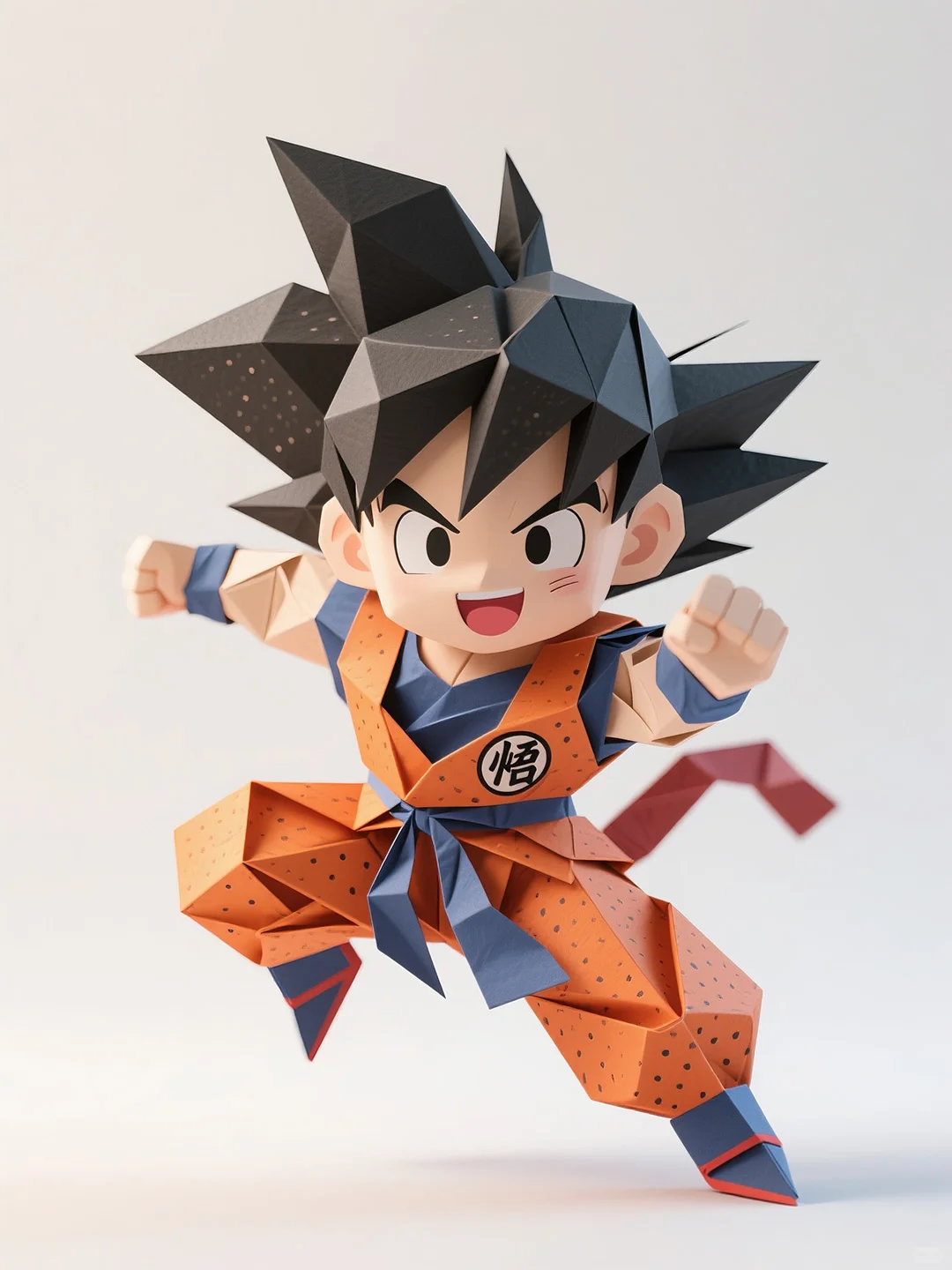 一些折纸风格的动漫人物丨AI绘画丨30集