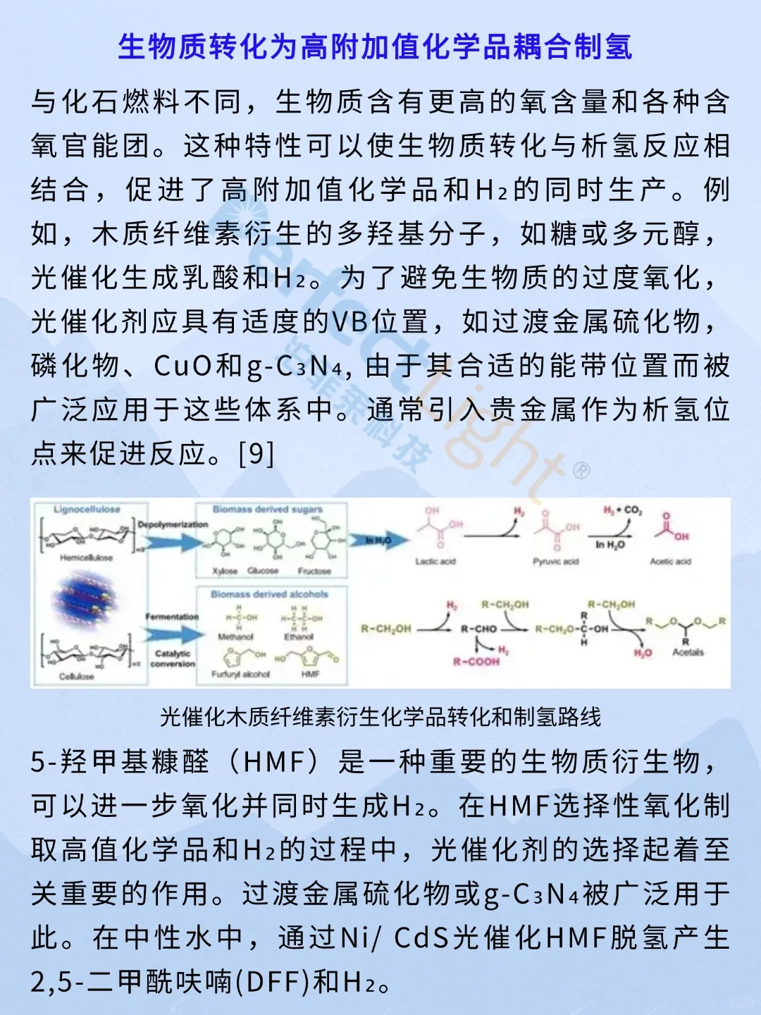 光催化生物质转化：最新研究进展与应用前景