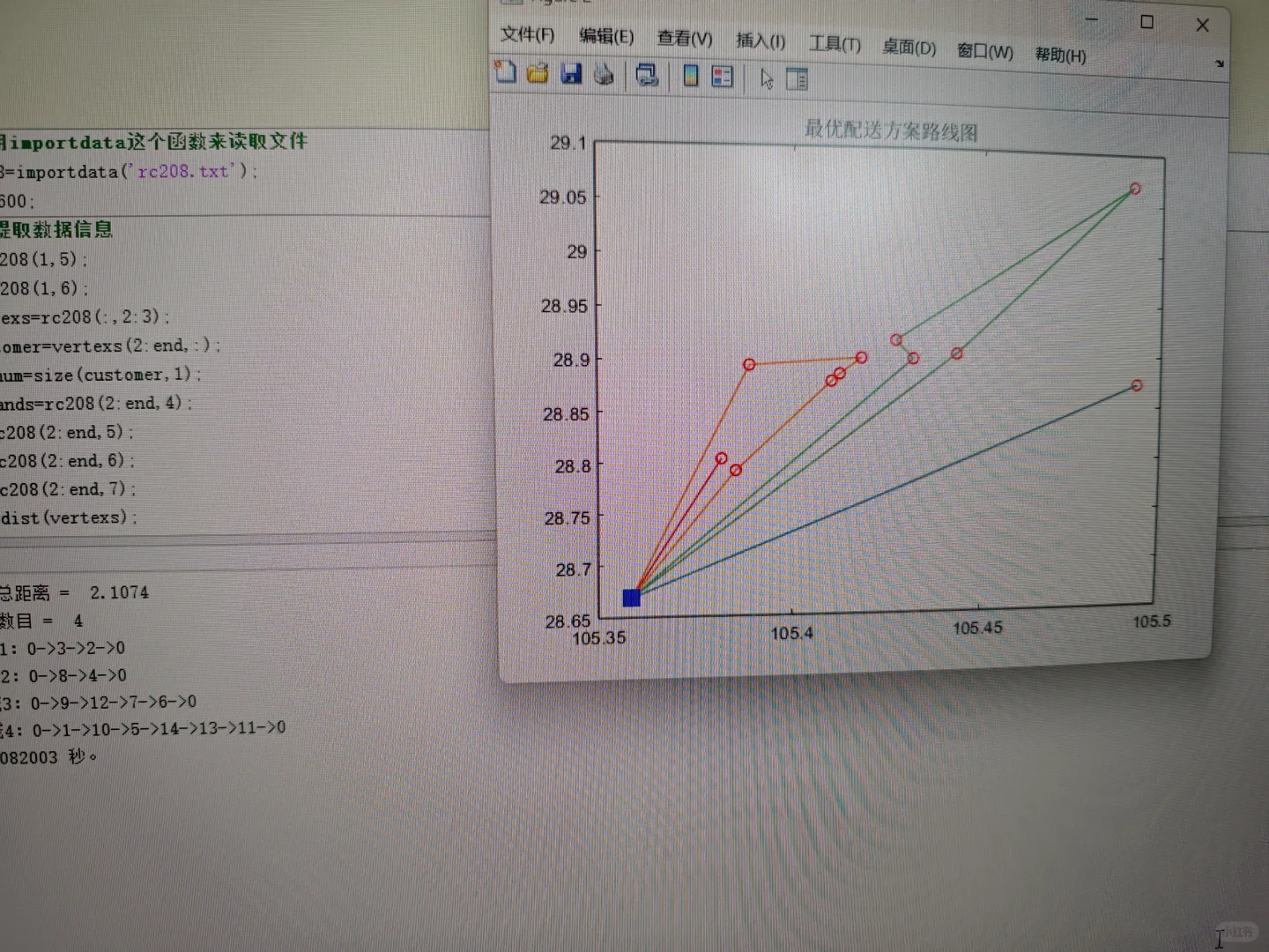 冷链物流车辆路径优化代做解决了！