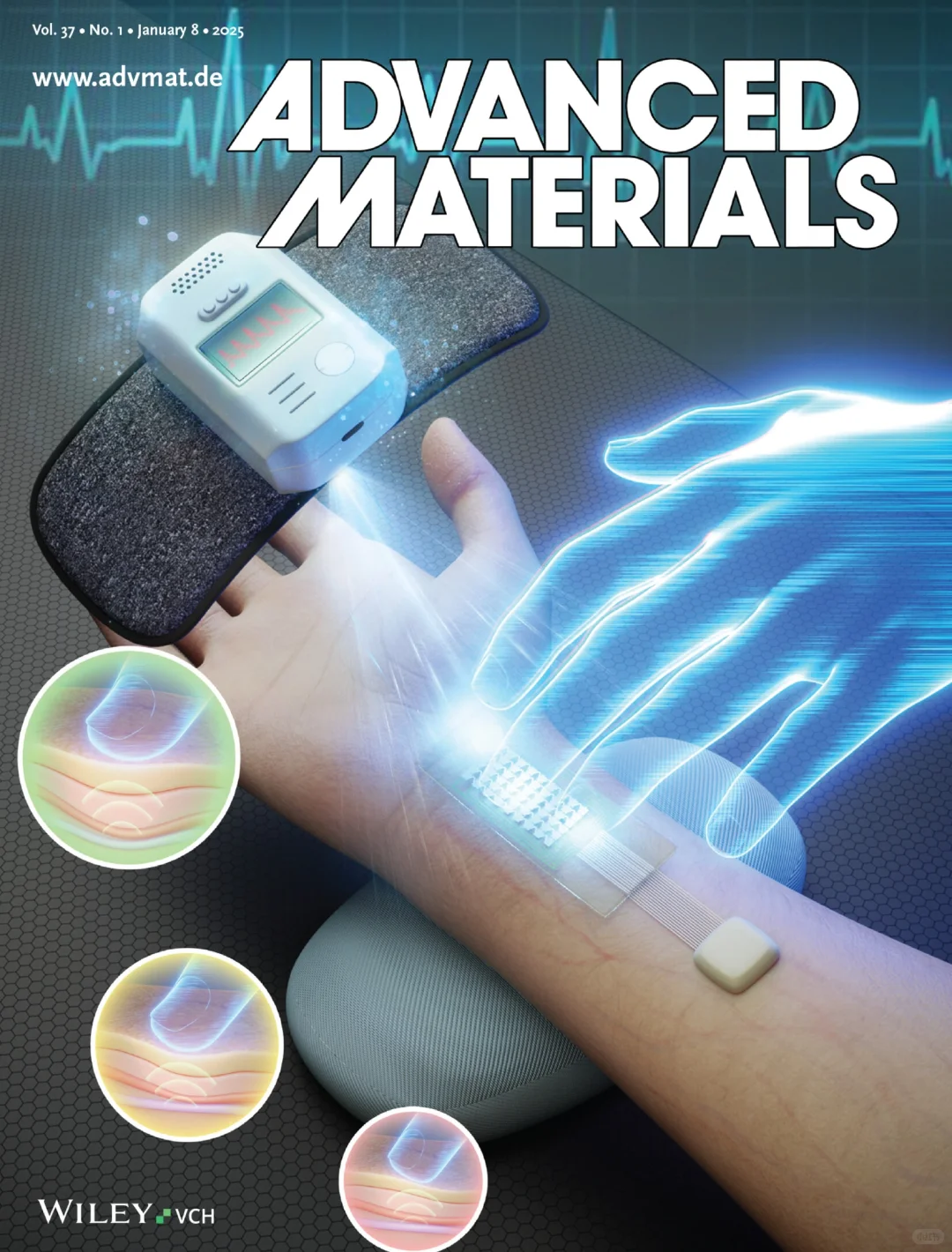 Adv Mater|可穿戴柔性电子&中医号脉