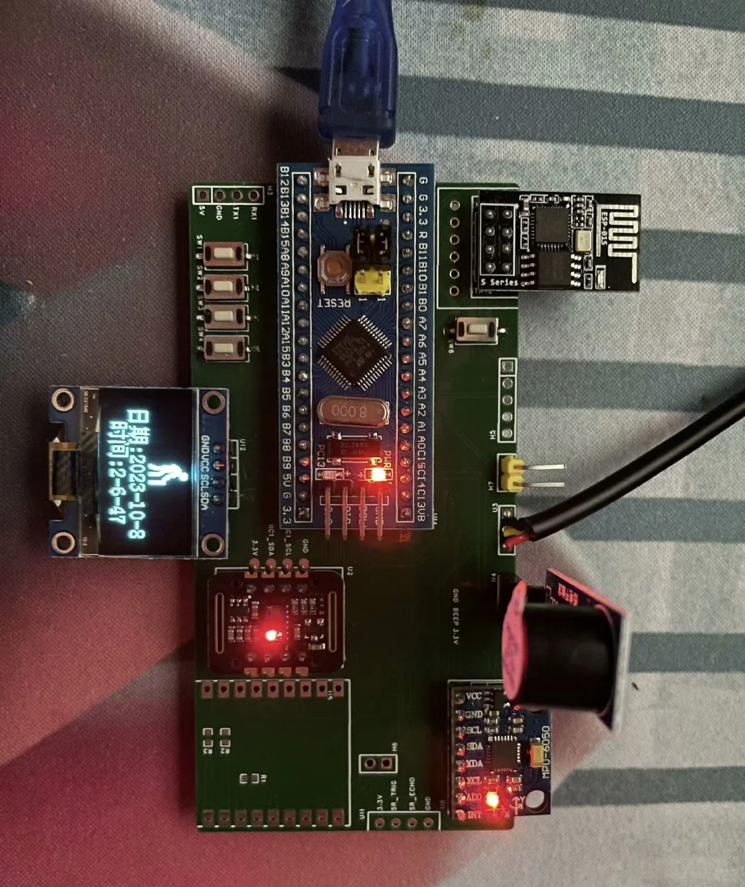 基于stm32的老人防跌报警器