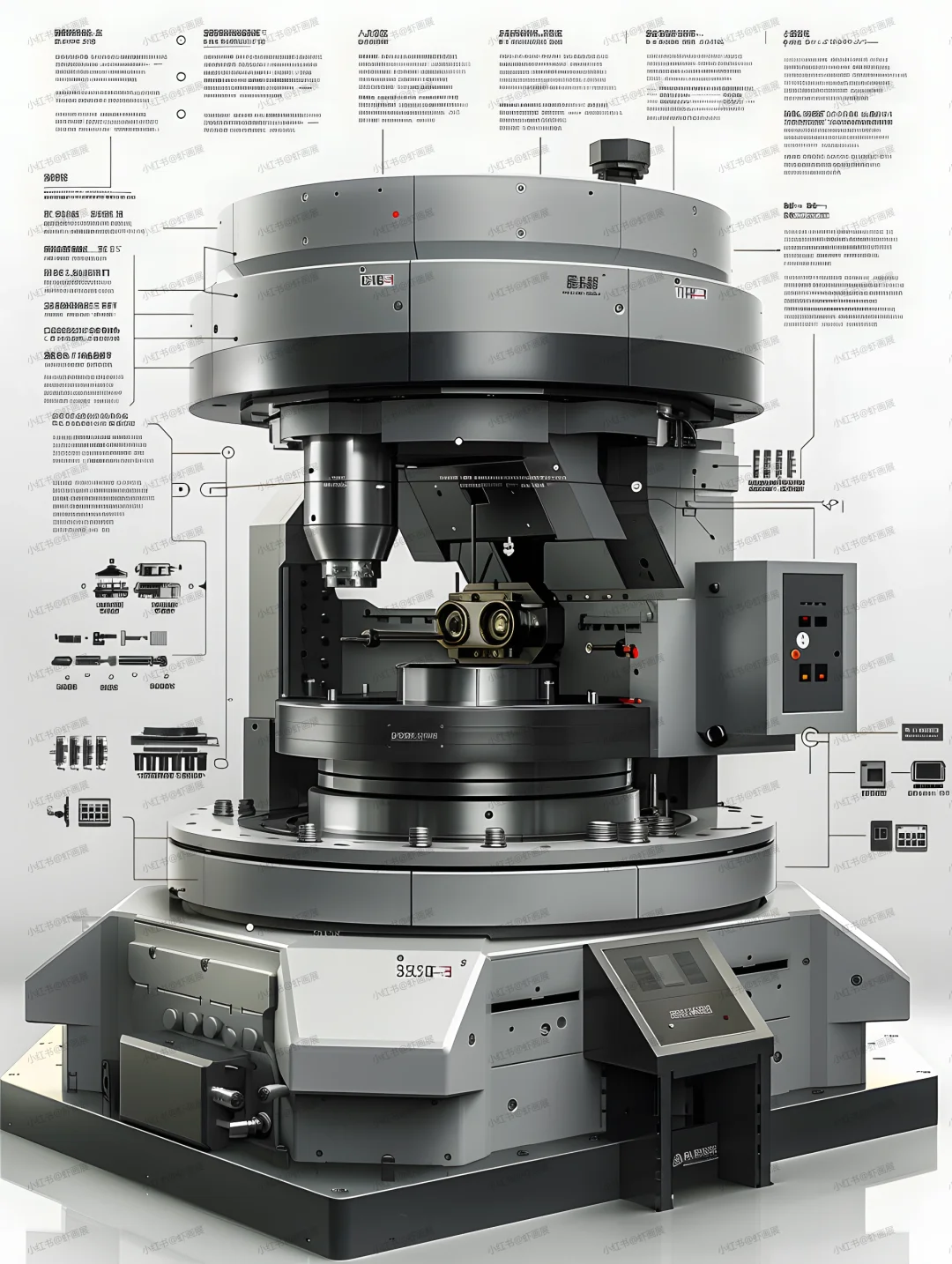 第六代工业铣床……