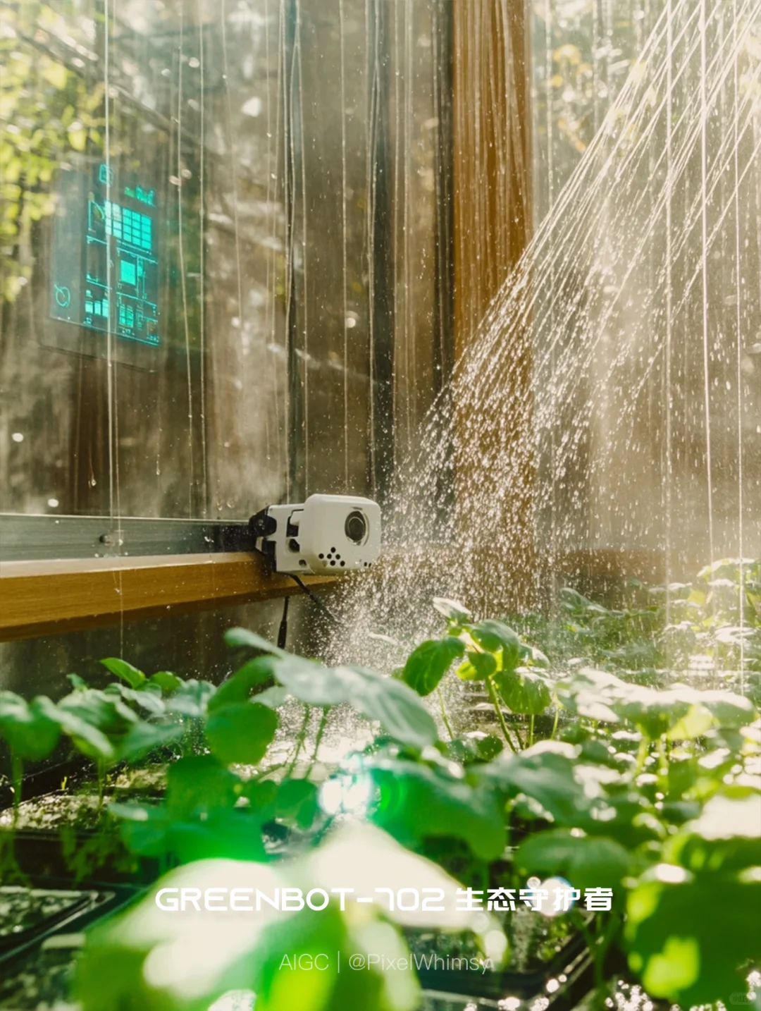 未来机器人生态守护者