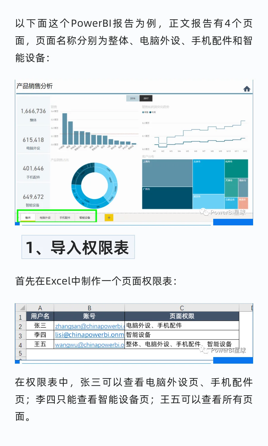 Power BI页面级权限控制，其实只需要这3