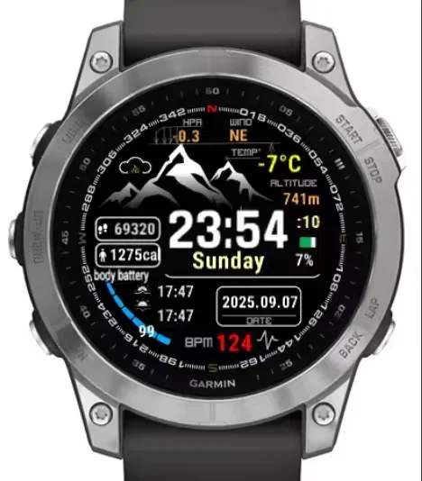 这款佳明表盘做出来了，免费分享给大家