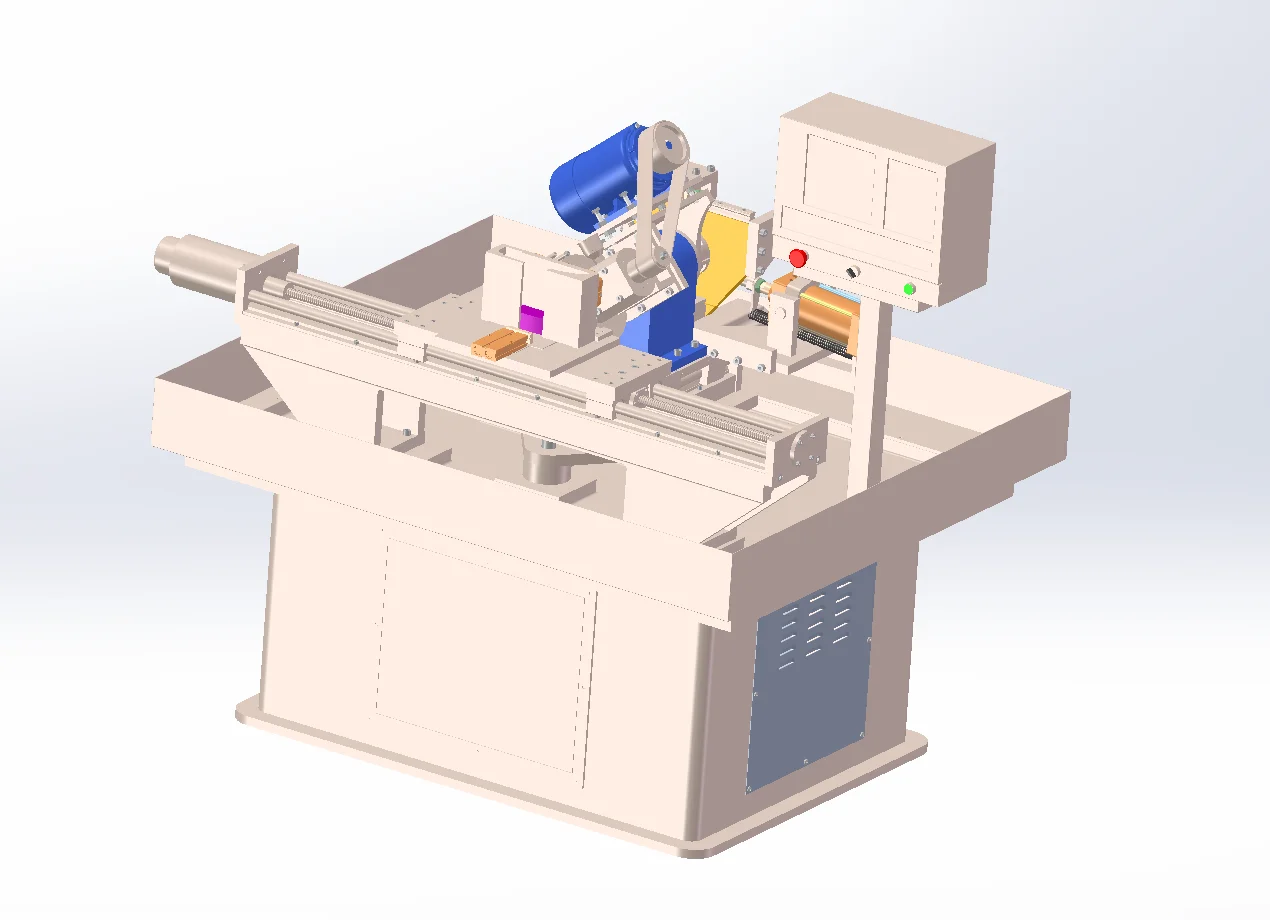 基于丝杠传动与伺服控制的自动切割设备~