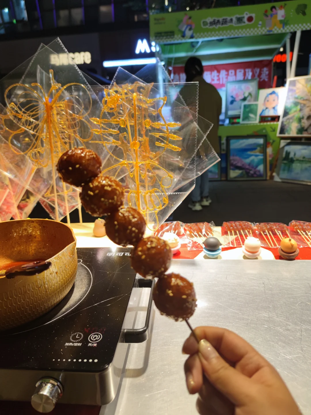 立体的糖画真好看