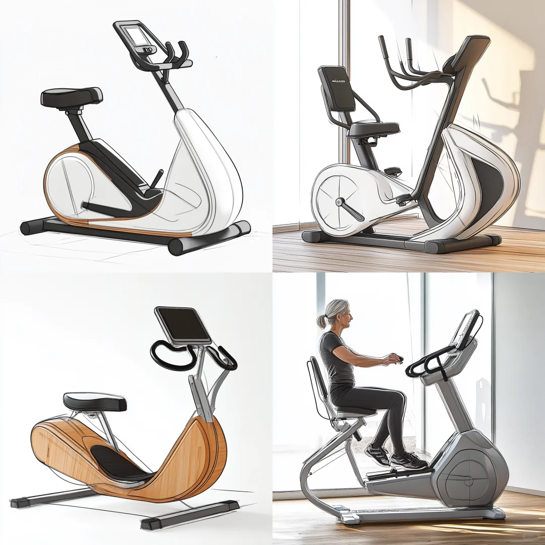 老人康复机MJ生成参考