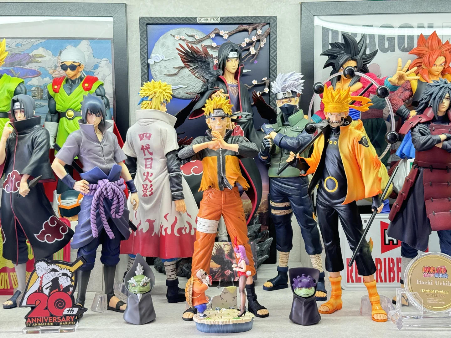 摆在一起舒服了