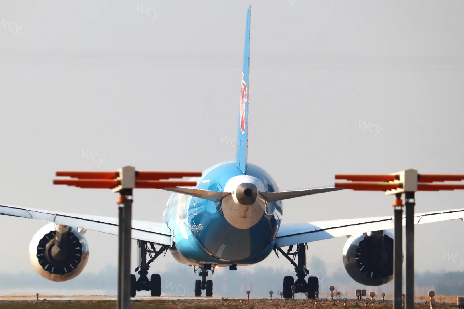 石家庄又备降宽体机啦