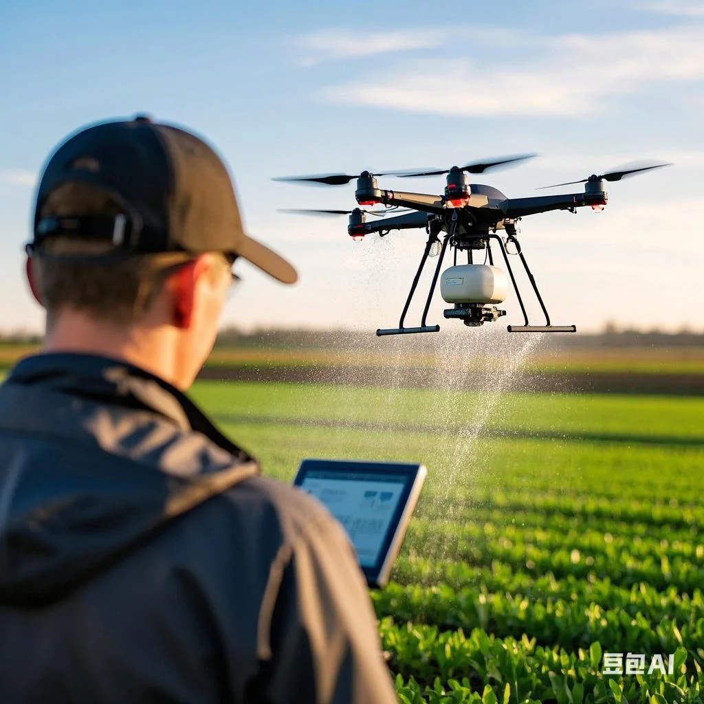 无人机春耕