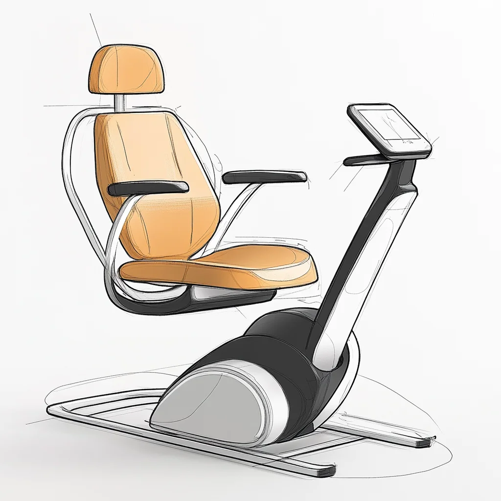 老人康复机MJ生成参考