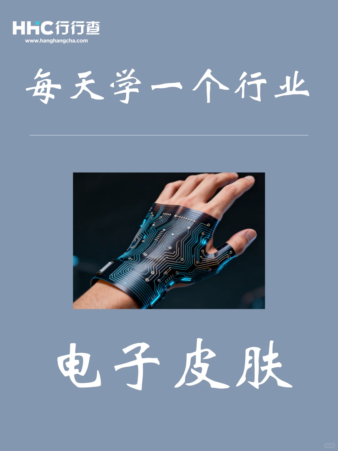 每天学习一个行业：电子皮肤