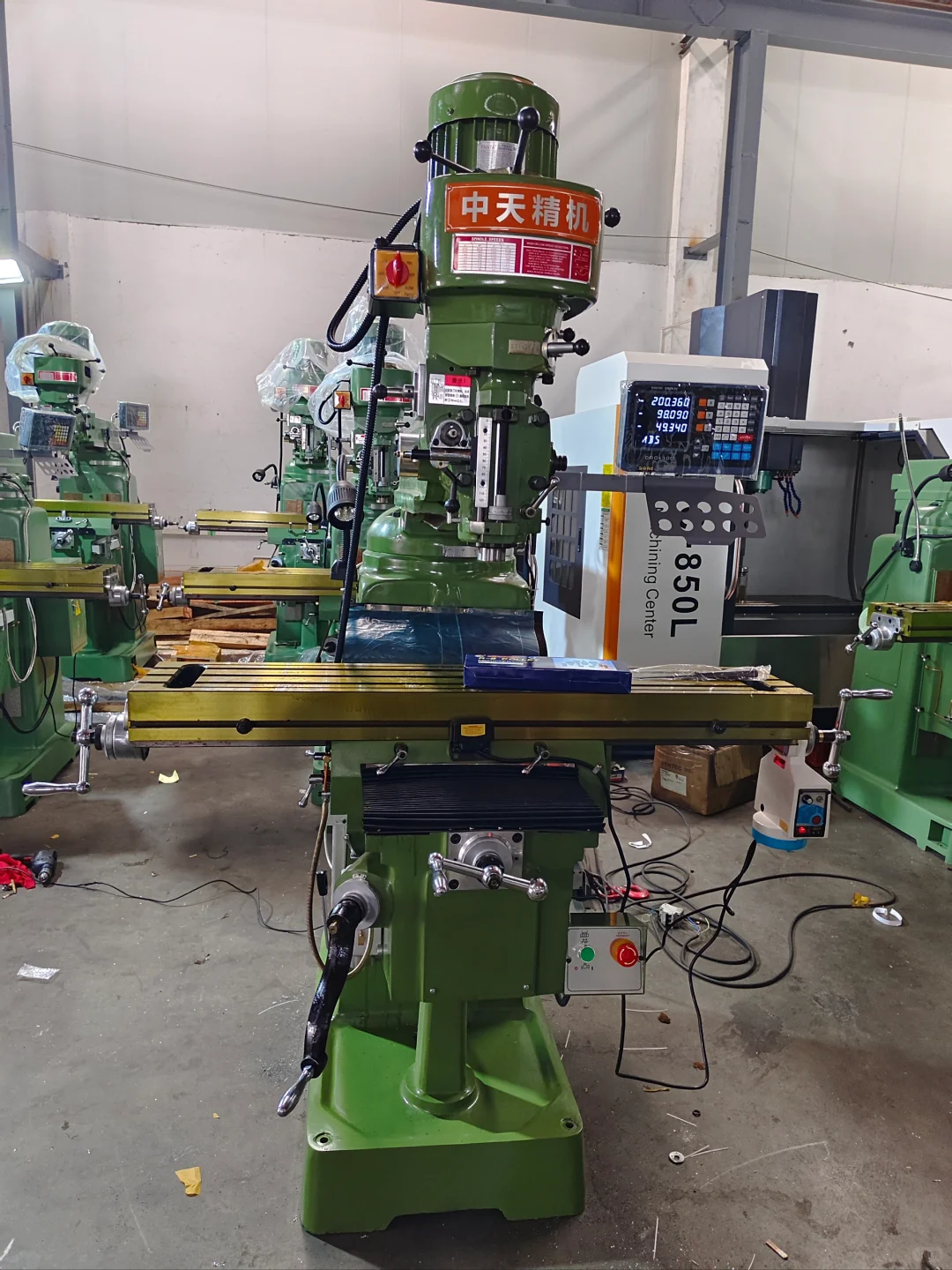 全新台正炮塔铣床源头厂家超低价批发直销