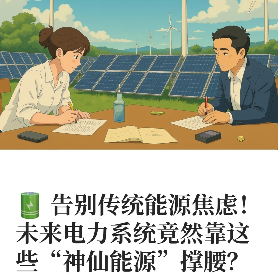 ? 告别传统能源焦虑！