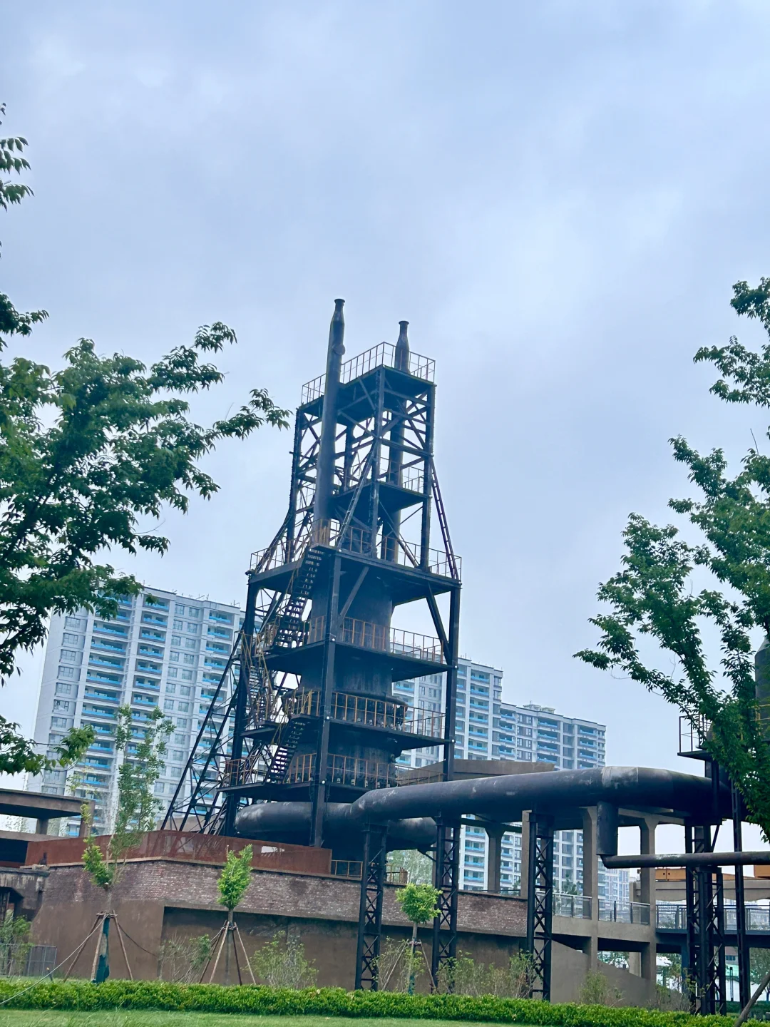 济宁邹城|铁合金厂工业风公园?