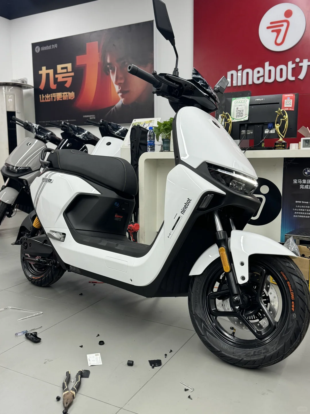 九号m395c前后双Abs？