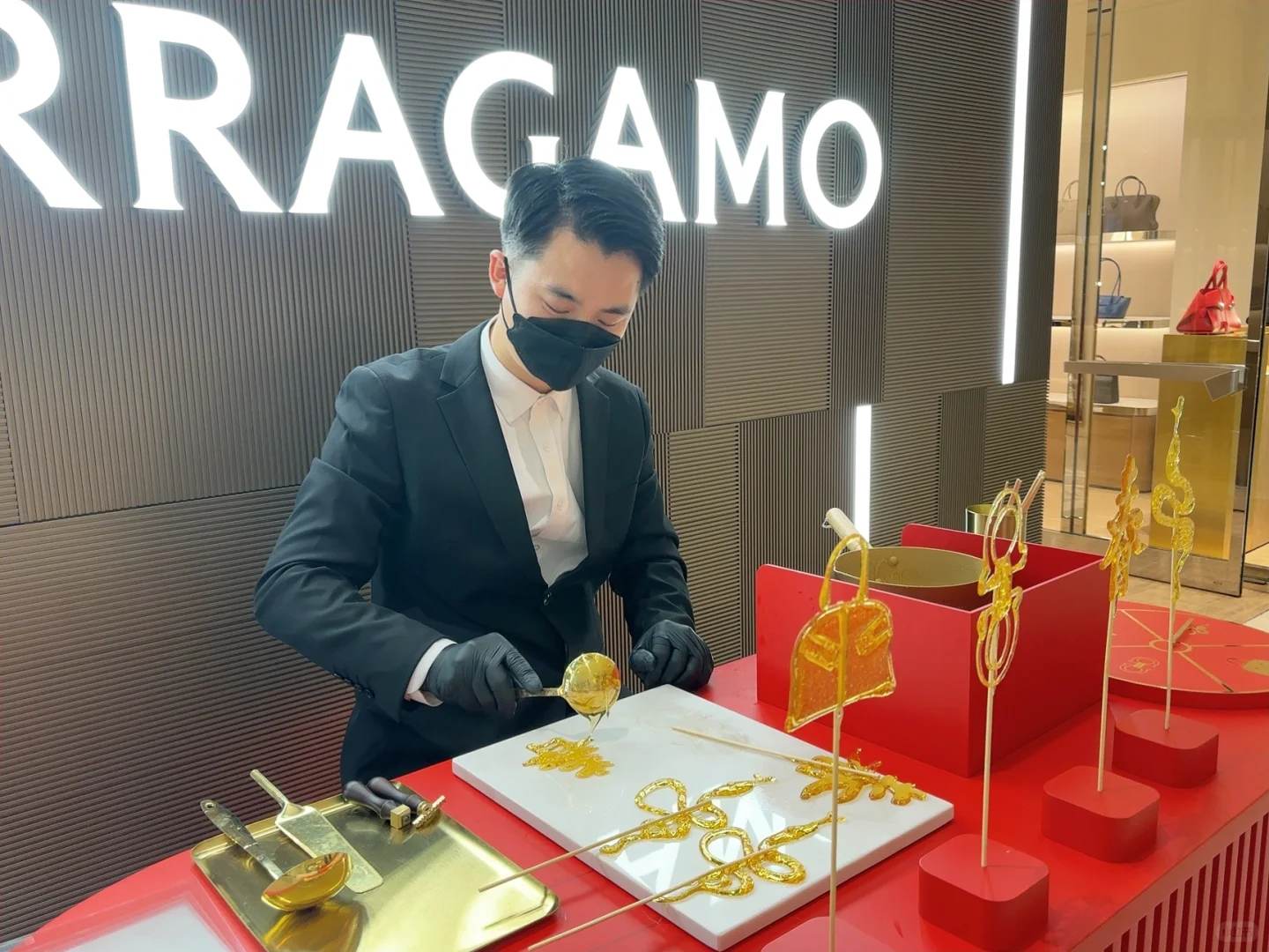 FERRAGAMO品牌糖画