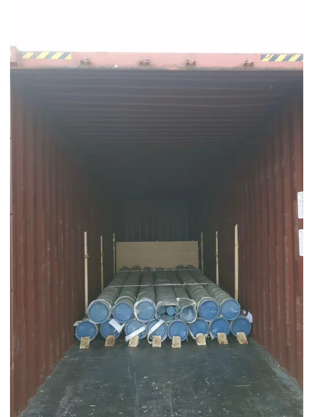靠谱货代 | 钢管运输加固全记录