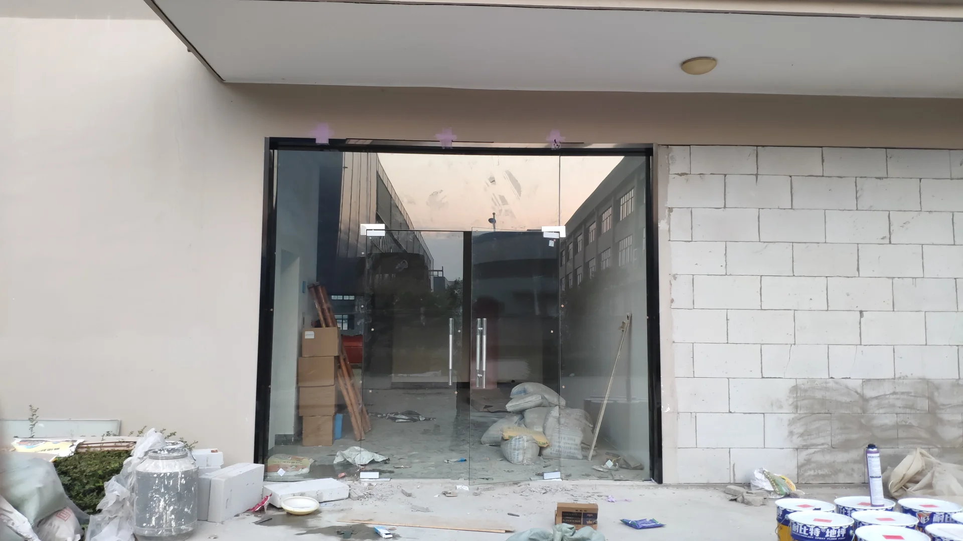 玻璃隔断98一平