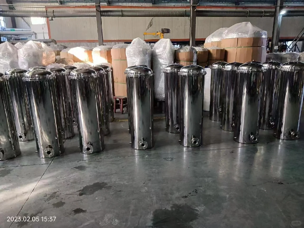 不锈钢水处理设备出口