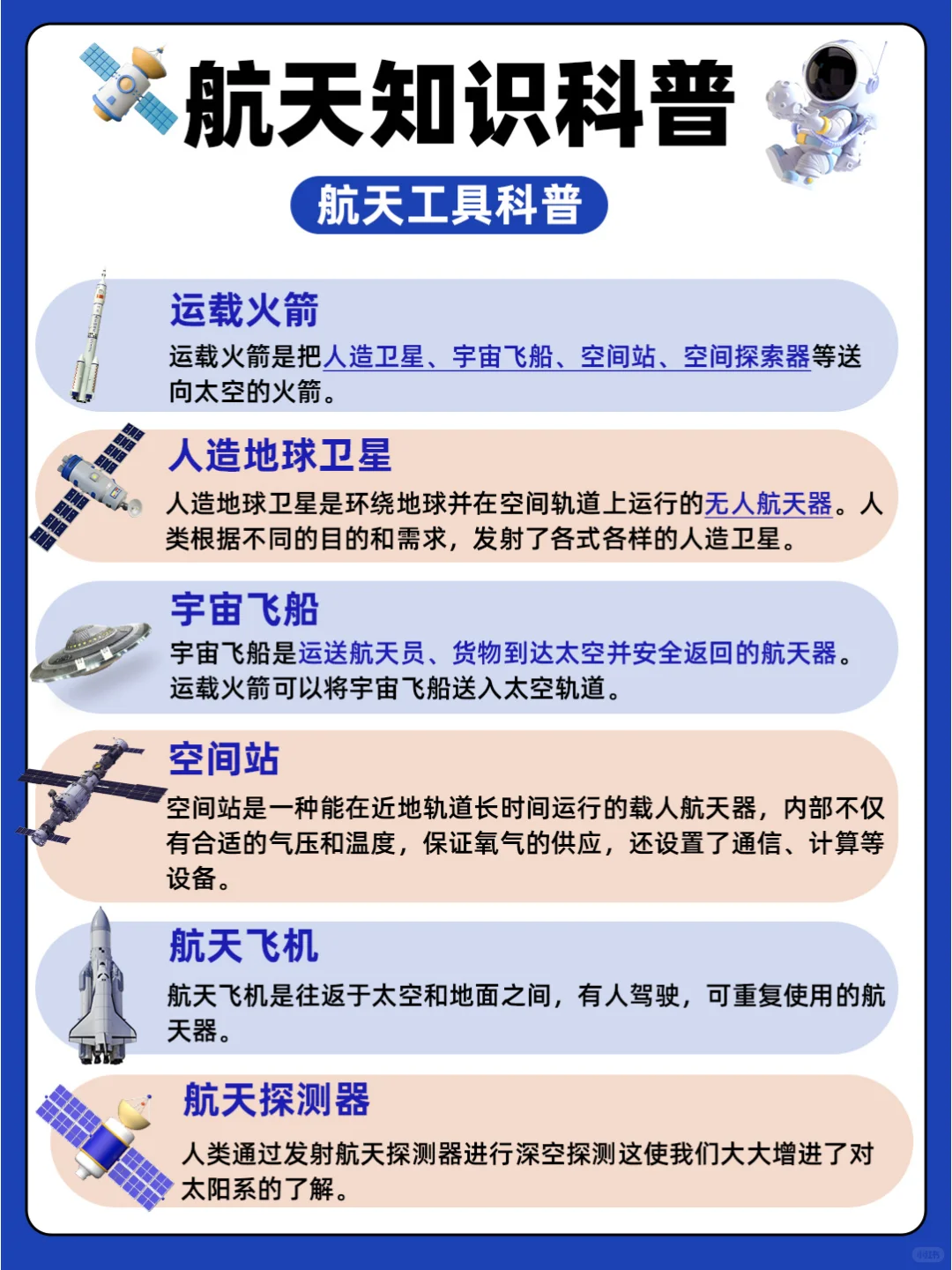 航天知识科普
