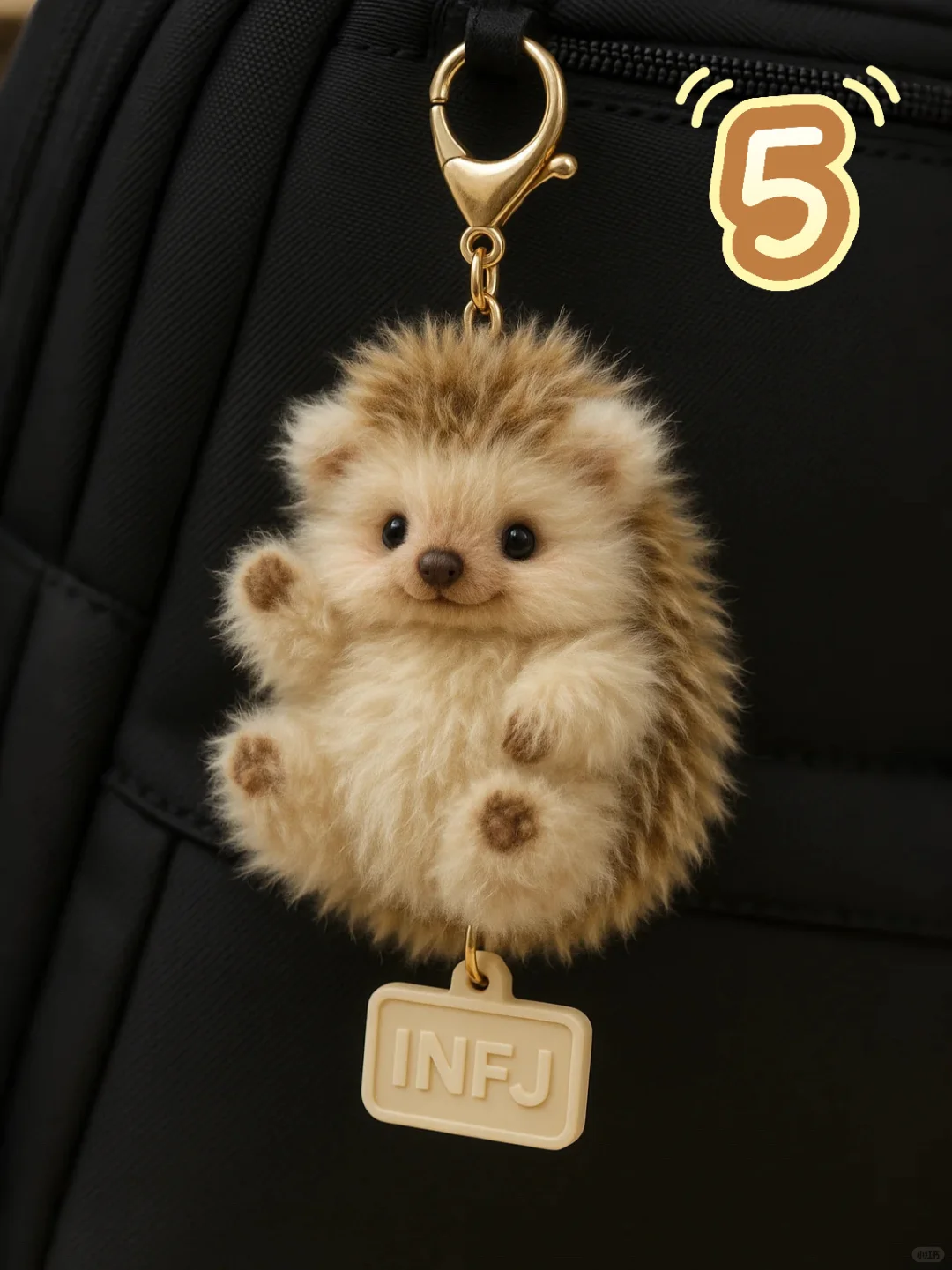 ?INFJ小刺猬挂件