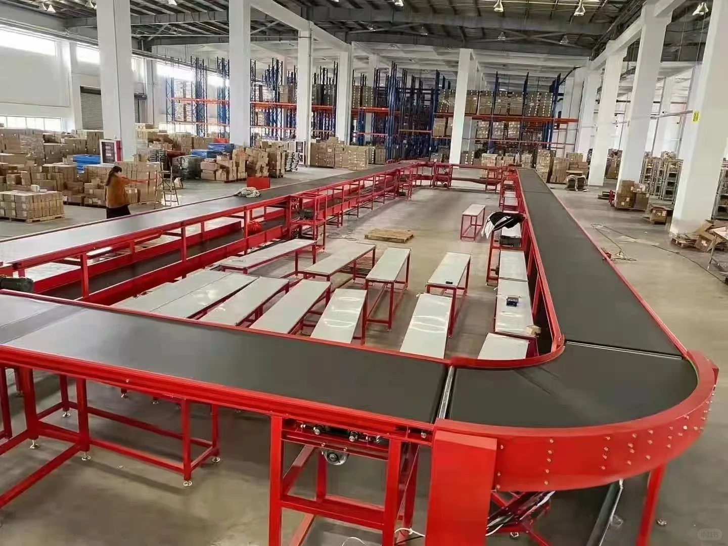 你没见过的皮带运输线！！！