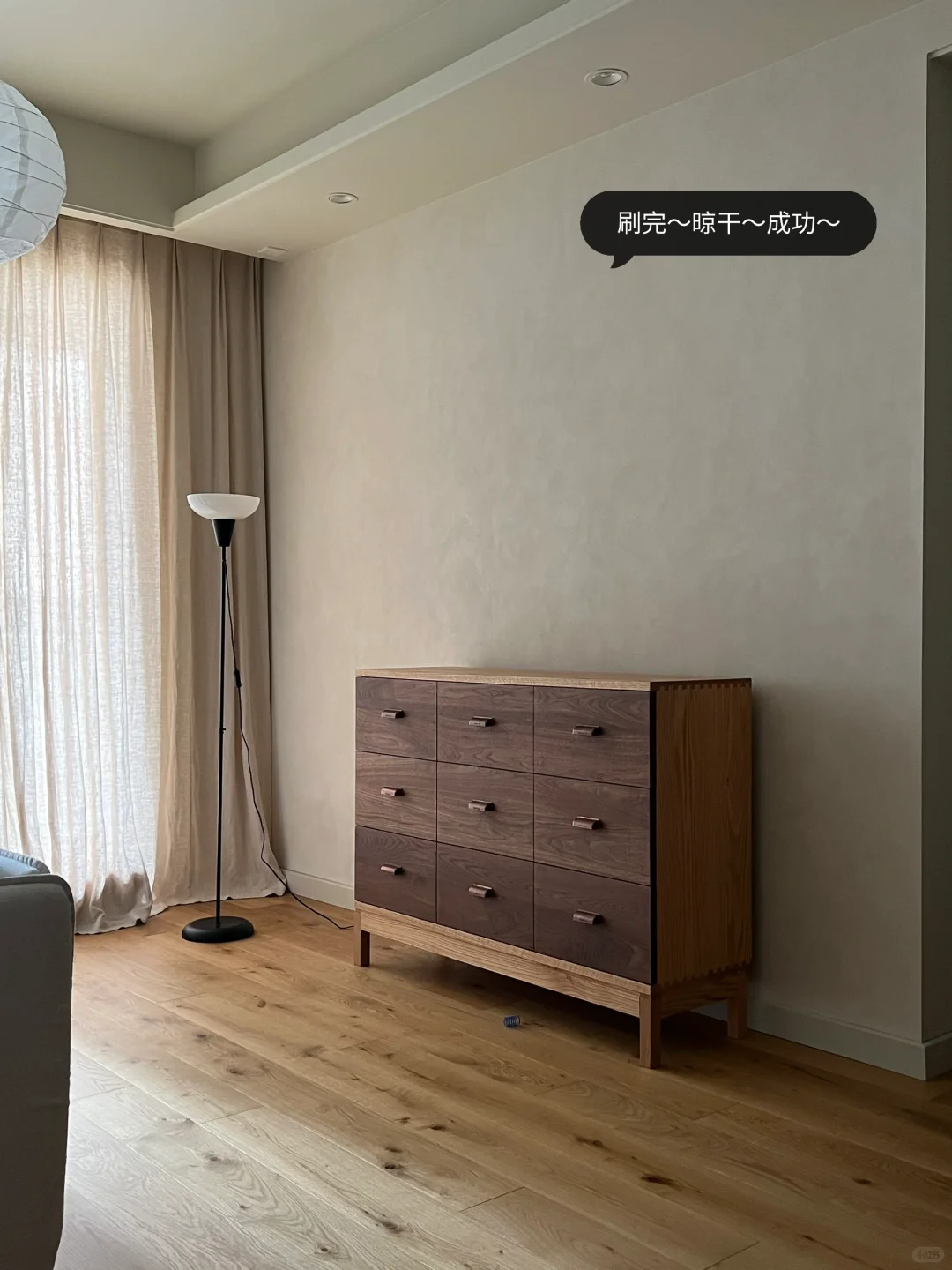 记录第一次自己刷漆