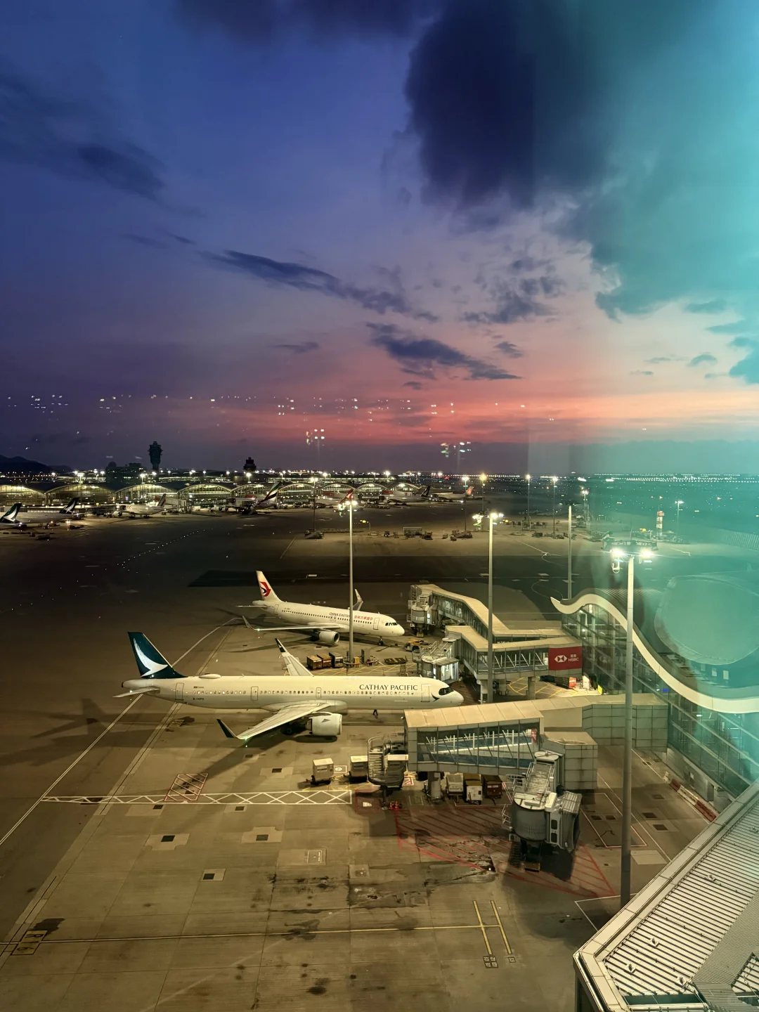 香港赤鱲角机场-宽体机的天堂✈️