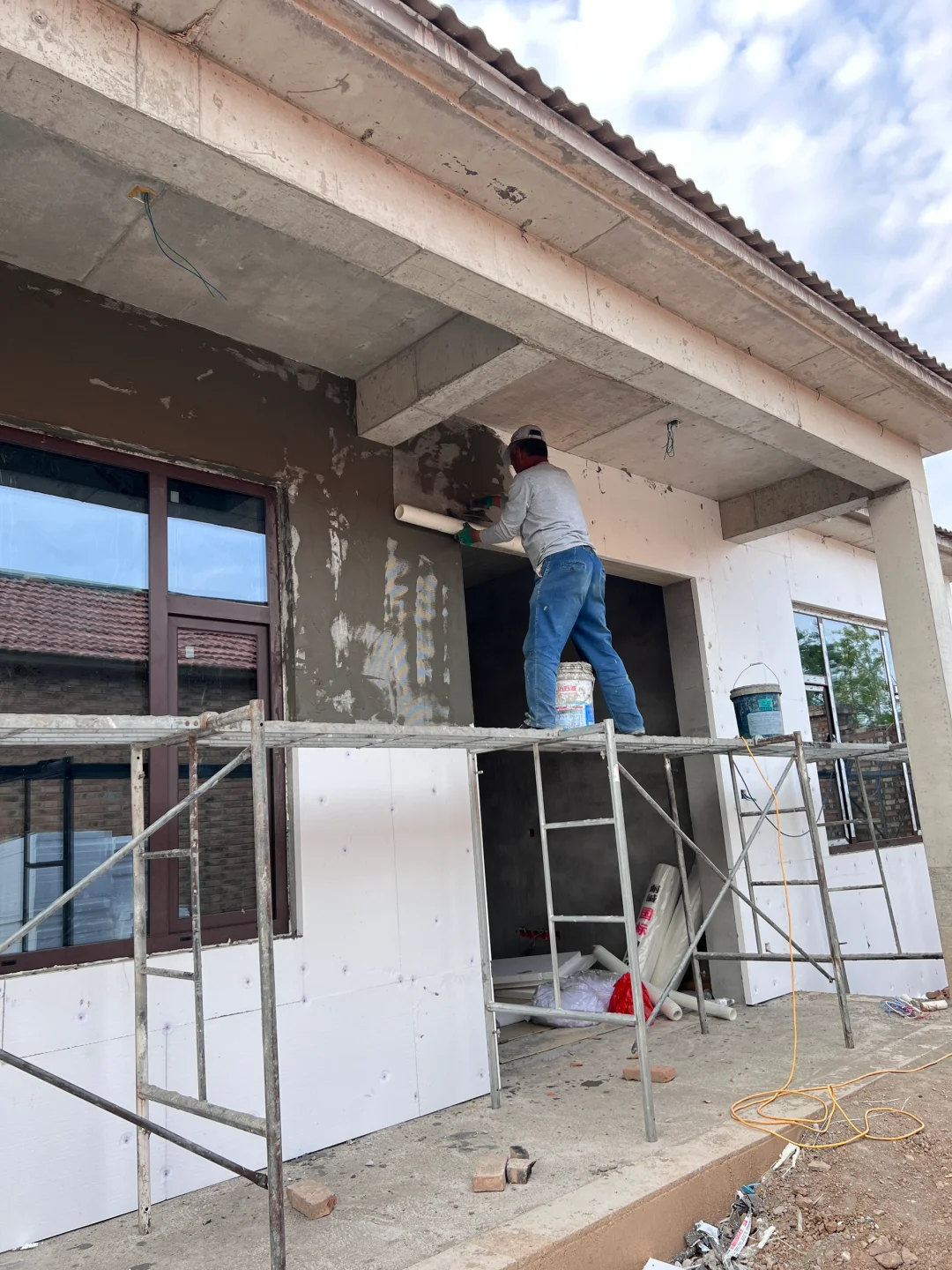 农村自建房做保温