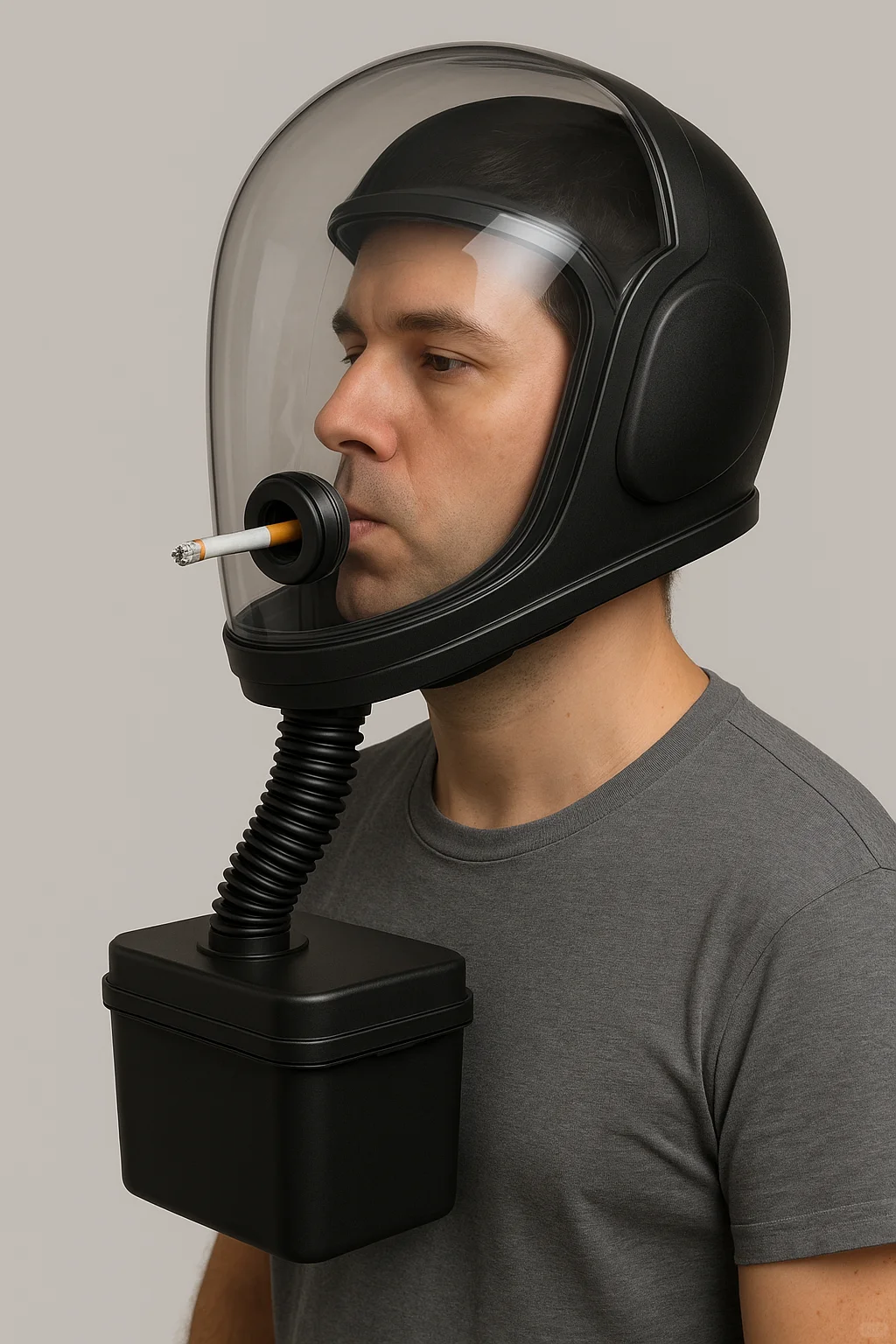 二手烟吸烟者福音，这是什么神仙创意，哈哈哈