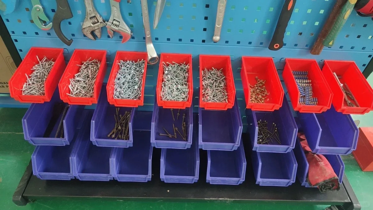 车间工具整理架 挂工具还得是它?????