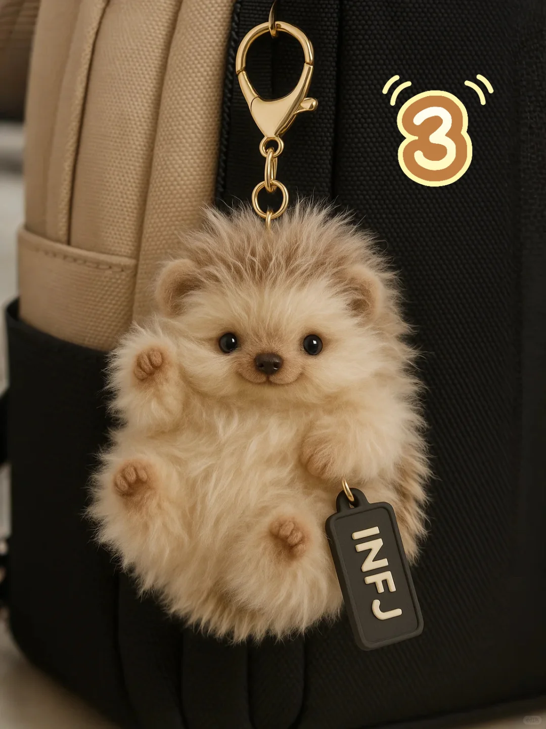 ?INFJ小刺猬挂件