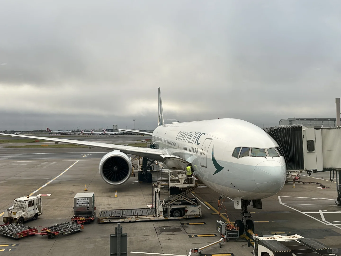 捕获一只国泰波音777-300ER