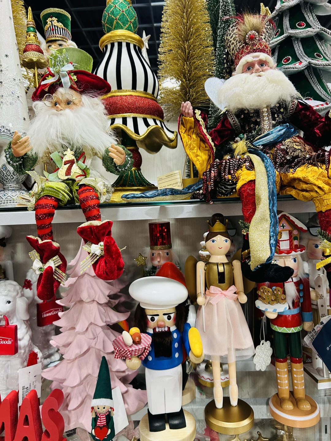 又到去home goods 淘圣诞节装饰品的时候