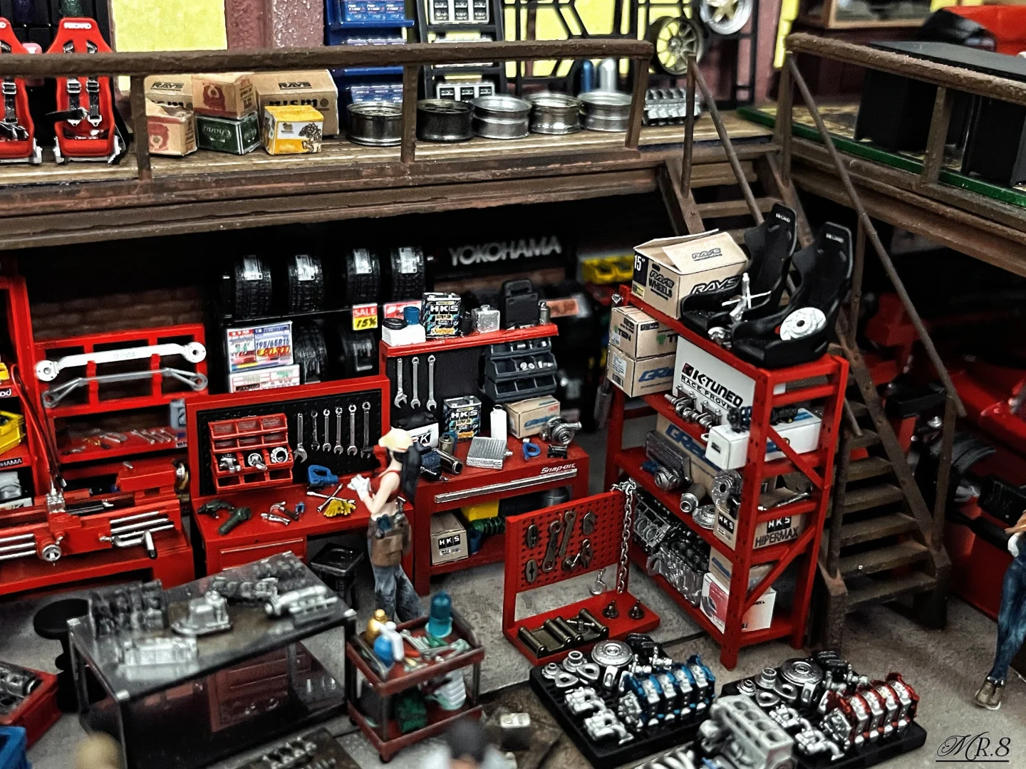 我的微缩修理厂(1:64)