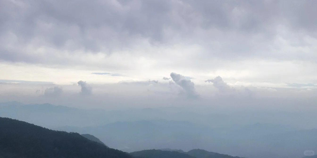 薄刀峰景色对得起5a景区的称号