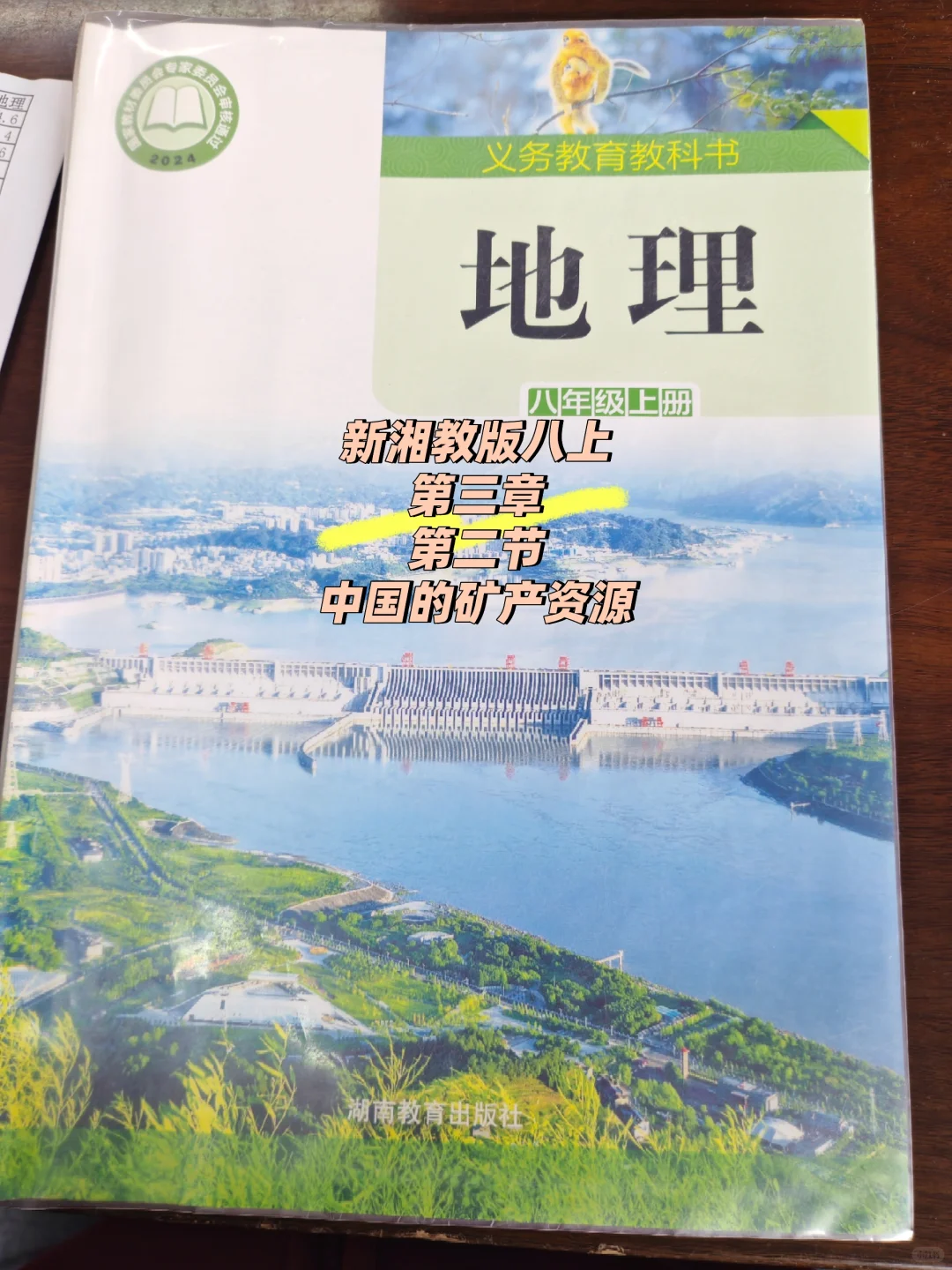 新湘教版地理八上 中国的矿产资源