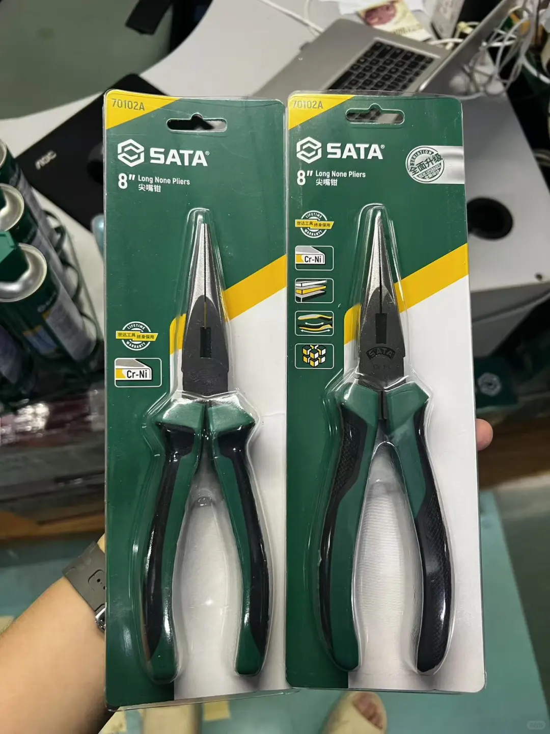 SATA® 尖嘴钳 70101A/70102A系列全新升级