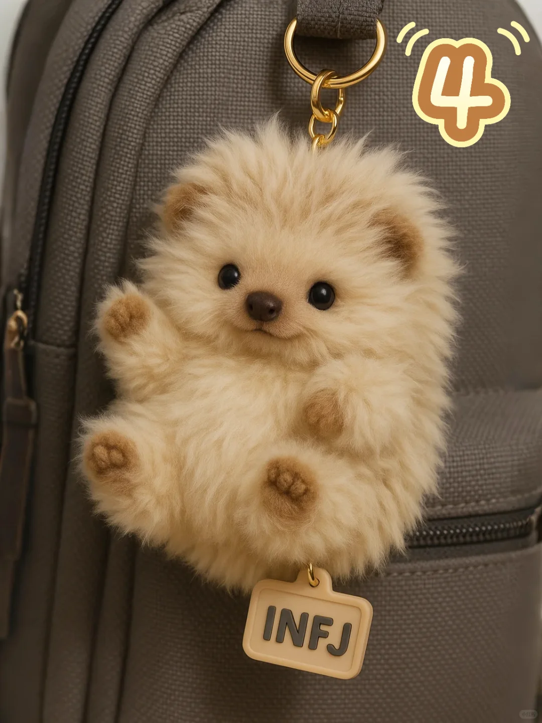 ?INFJ小刺猬挂件