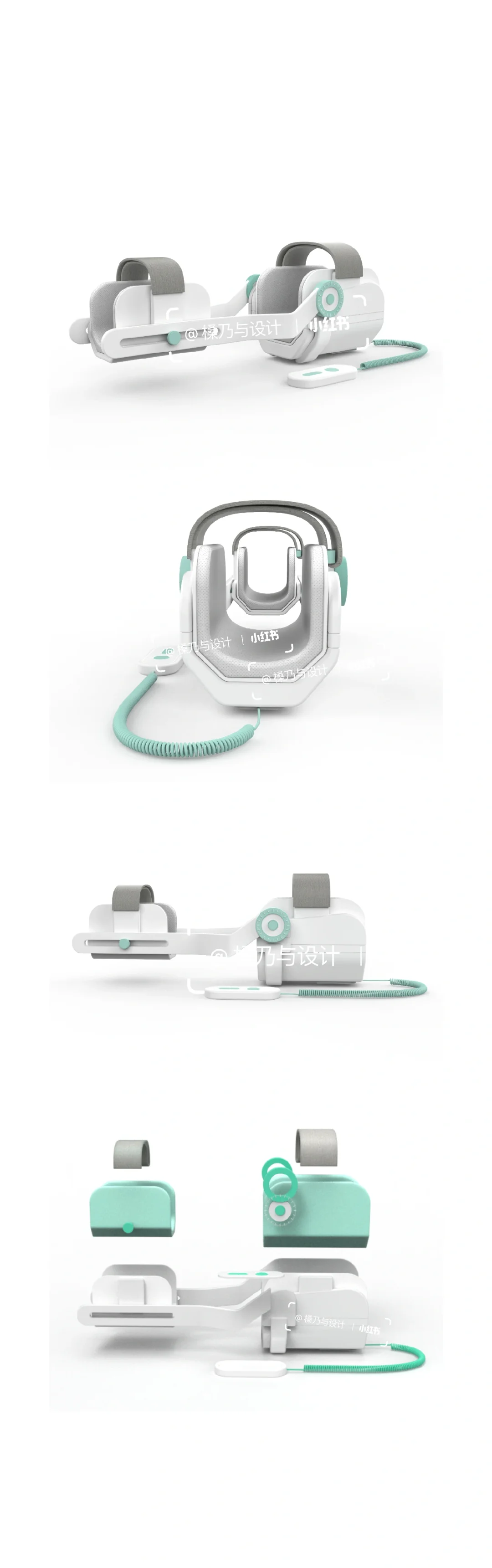 肘关节康复训练器医疗器械产品展板设计