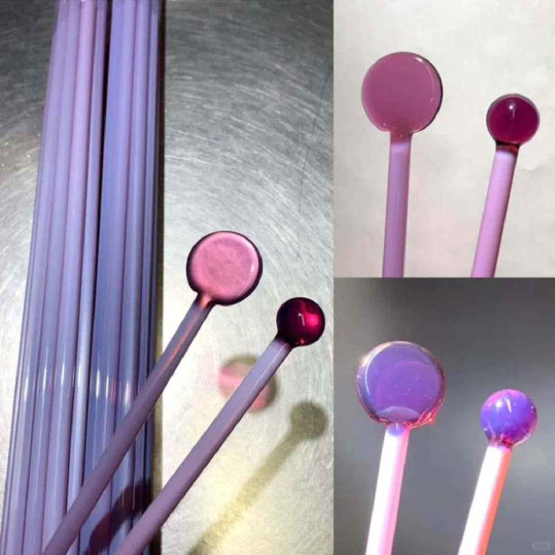 灯工进口高硼硅变色玻璃棒，人见人爱呀