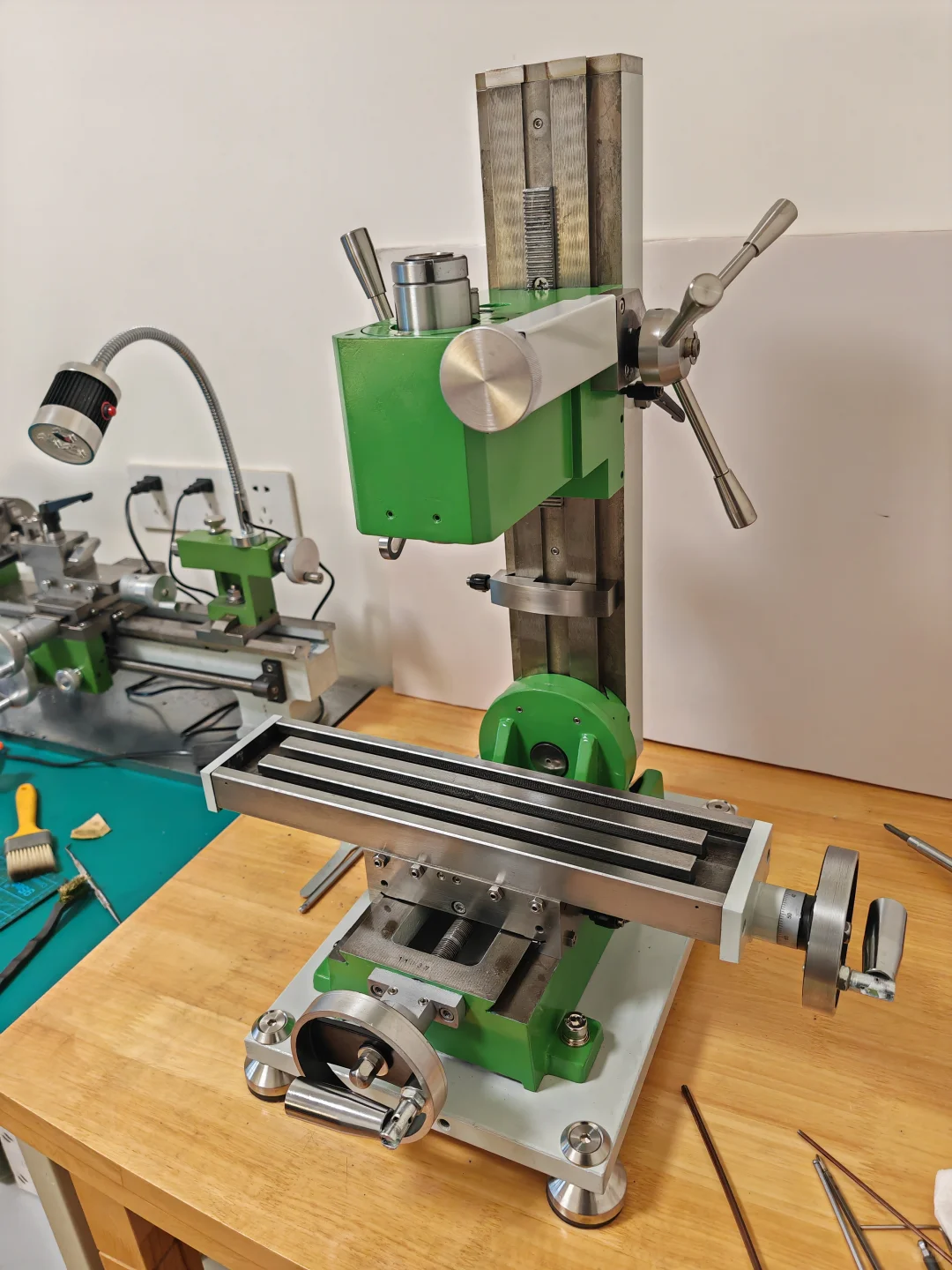 一台废旧铣床的新生