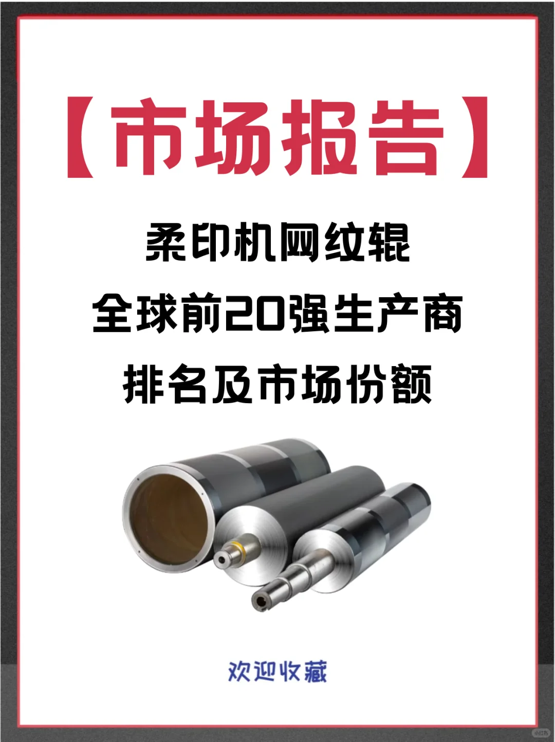 柔印机网纹辊头部企业及全球市场调查报告
