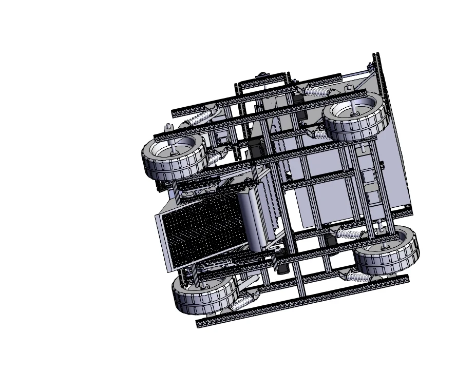 全自动沙滩垃圾清理小车