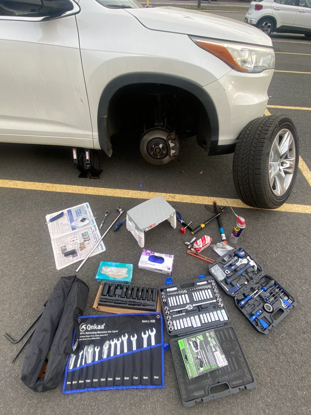 自己修车越来越有信心了