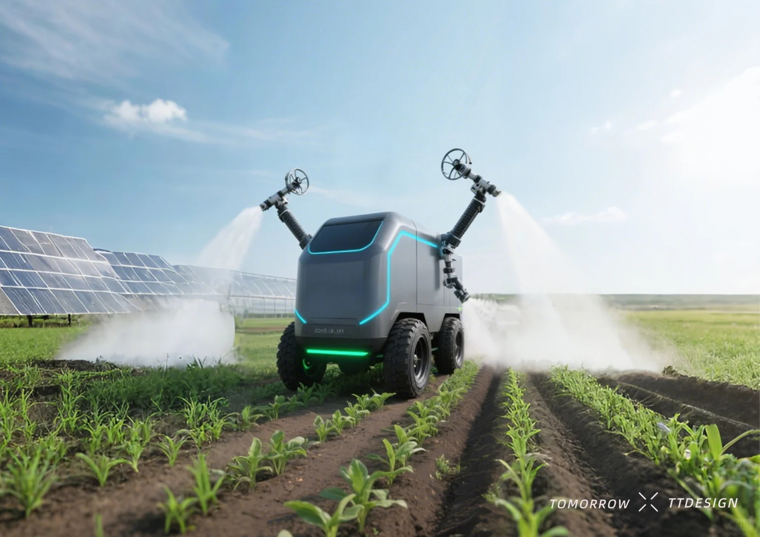 农业自动灌溉机来袭